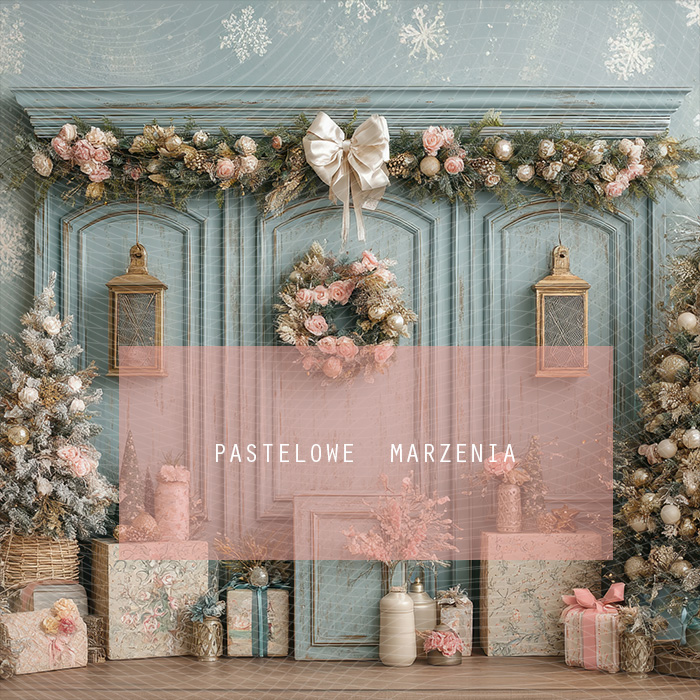 Fabric photographic background from the Christmas category, Crop 250x250 cm