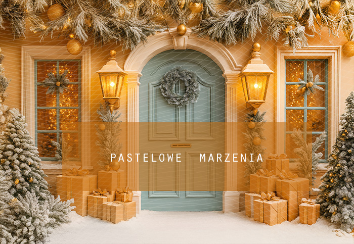 Tło fotograficzne materiałowe z kategorii Boże Narodzenie, Kadr 290x200 cm