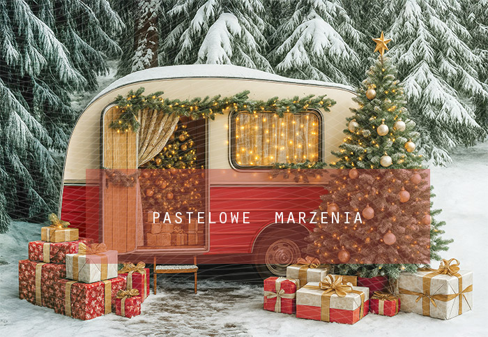 Fabric photographic background from the Christmas category, Crop 290x200 cm