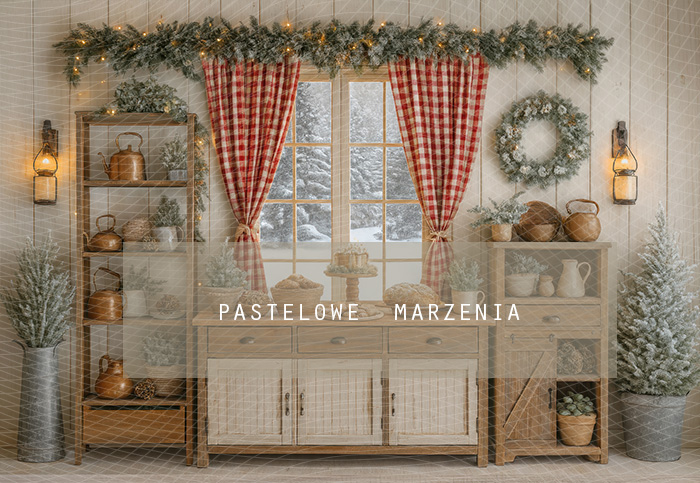 Fabric photographic background from the Christmas category, Crop 290x200 cm