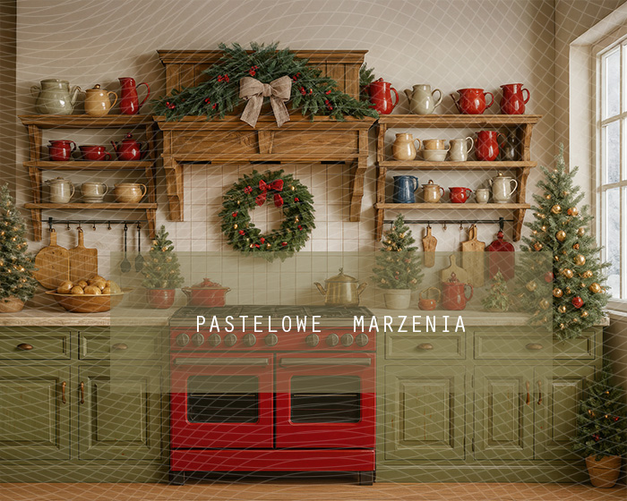 Fabric photographic background from the Christmas category, Crop 250x200 cm