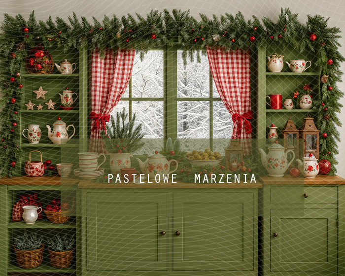 Fabric photographic background from the Christmas category, Crop 250x200 cm