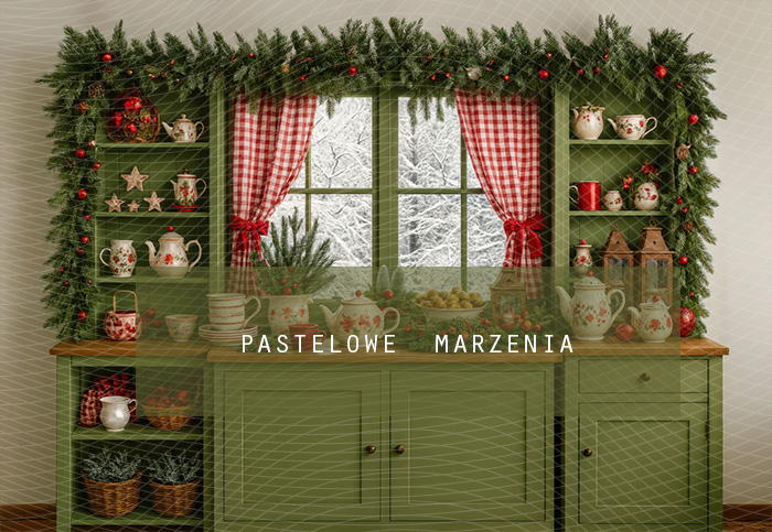 Fabric photographic background from the Christmas category, Crop 290x200 cm