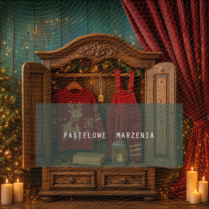 Fabric photographic background from the Christmas category, Crop 250x250 cm