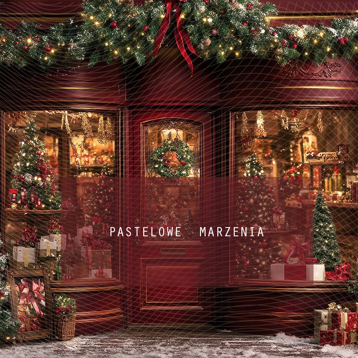 Fabric photographic background from the Christmas category, Crop 250x250 cm