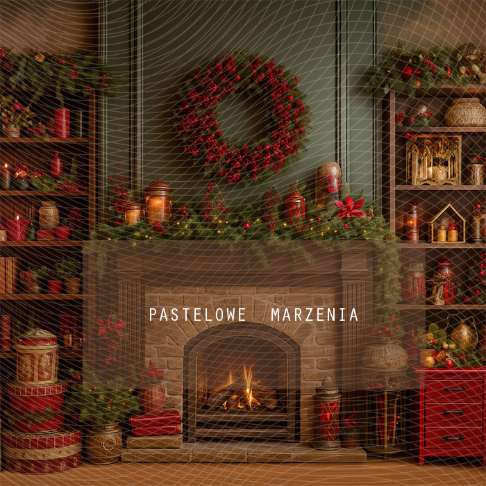 Tło fotograficzne materiałowe z kategorii Boże Narodzenie, Kadr 250x250 cm