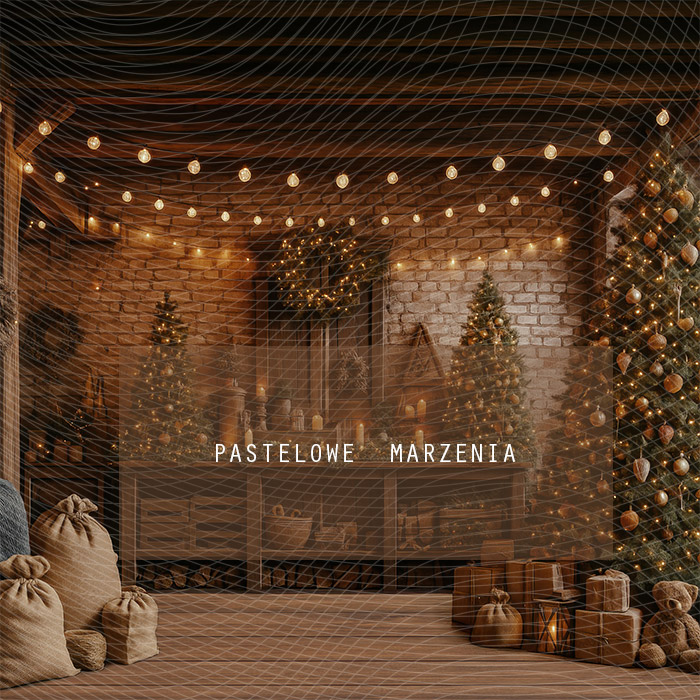 Fabric photographic background from the Christmas category, Crop 250x250 cm