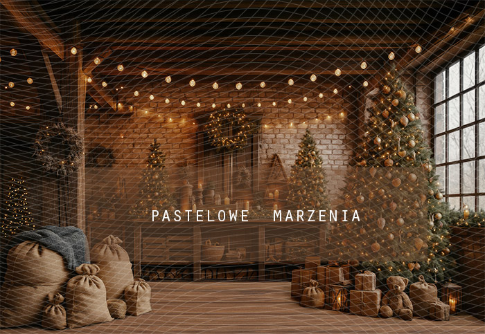 Fabric photographic background from the Christmas category, Crop 290x200 cm
