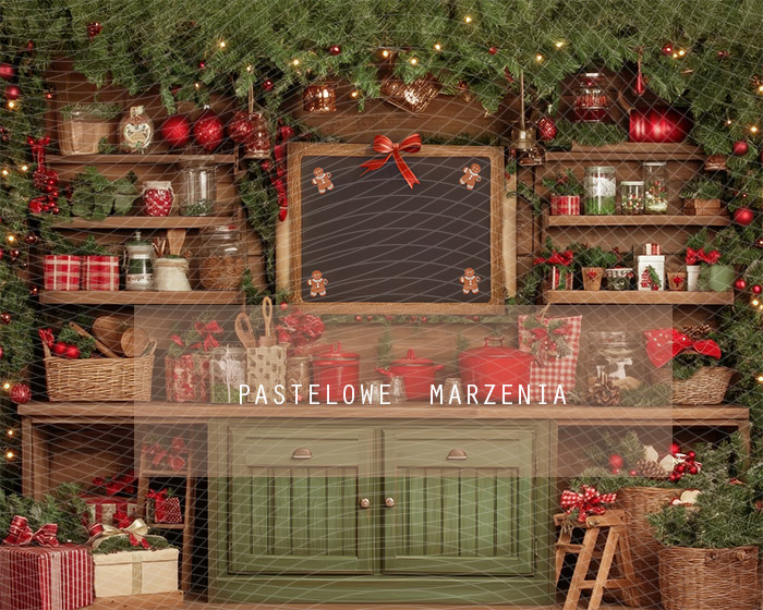 Fabric photographic background from the Christmas category, Crop 250x200 cm