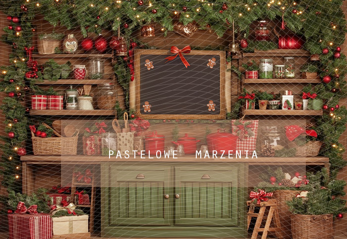 Fabric photographic background from the Christmas category, Crop 290x200 cm