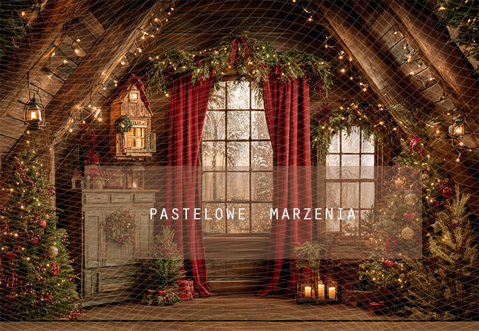 Fabric photographic background from the Christmas category, Crop 290x200 cm