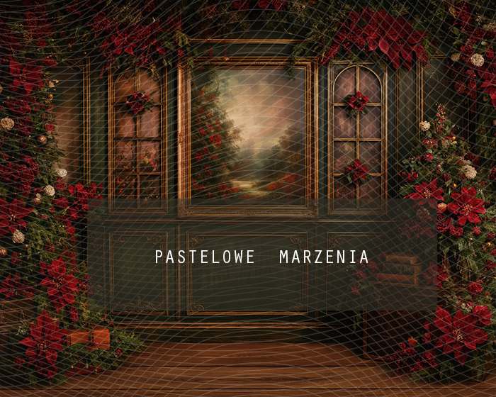Fabric photographic background from the Christmas category, Crop 250x200 cm