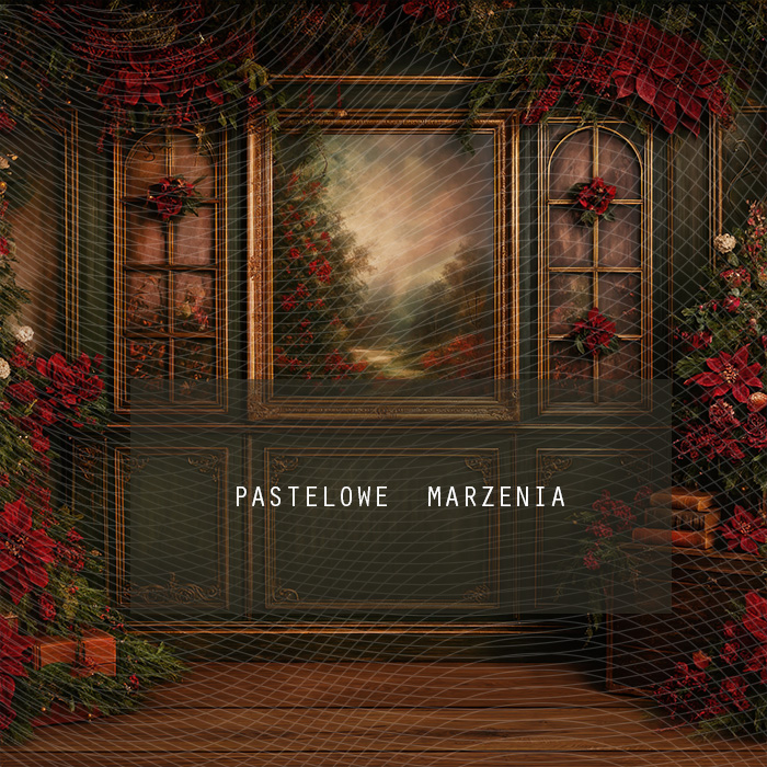 Fabric photographic background from the Christmas category, Crop 250x250 cm