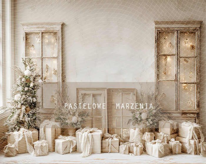Fabric photographic background from the Christmas category, Crop 250x200 cm