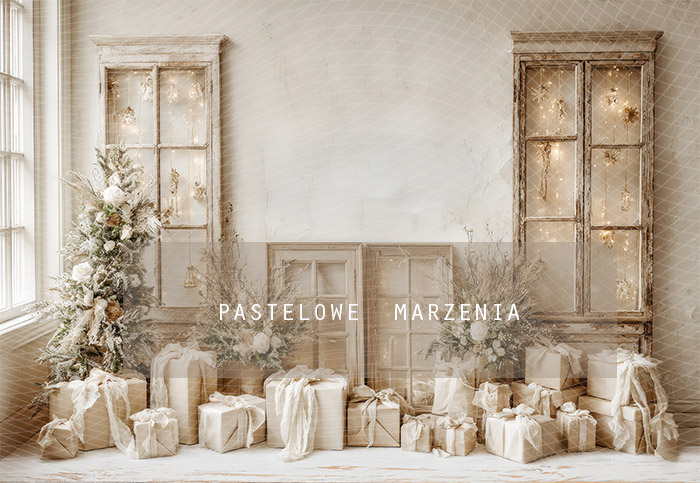 Fabric photographic background from the Christmas category, Crop 290x200 cm
