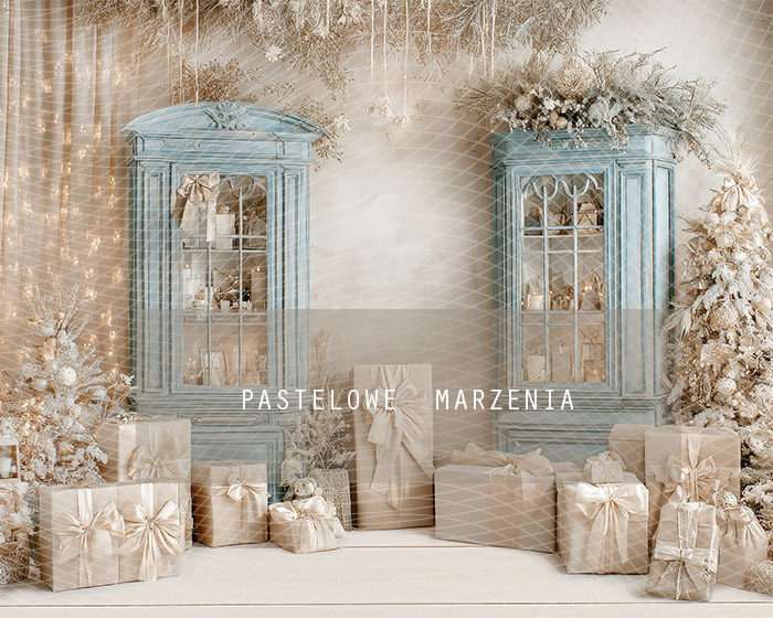 Fabric photographic background from the Christmas category, Crop 250x200 cm