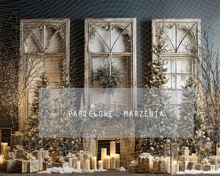 Tło fotograficzne materiałowe z kategorii Boże Narodzenie, Kadr 250x200 cm