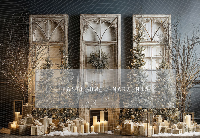 Tło fotograficzne materiałowe z kategorii Boże Narodzenie, Kadr 290x200 cm