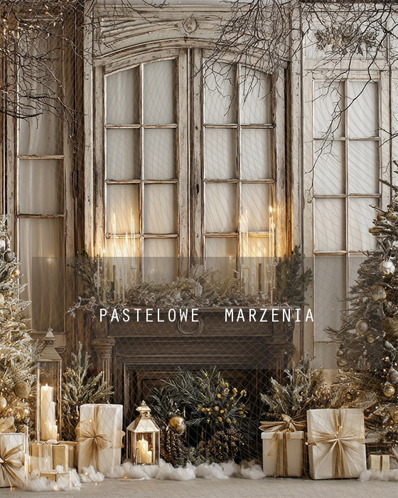 Fabric photographic background from the Christmas category, Crop 200x250 cm