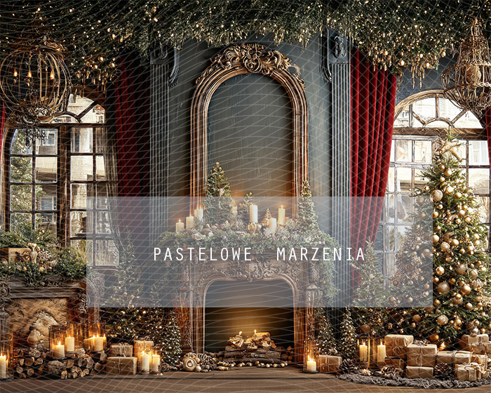 Tło fotograficzne materiałowe z kategorii Boże Narodzenie, Kadr 250x200 cm
