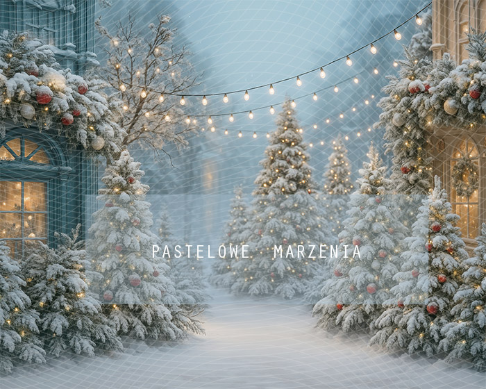 Fabric photographic background from the Christmas category, Crop 250x200 cm
