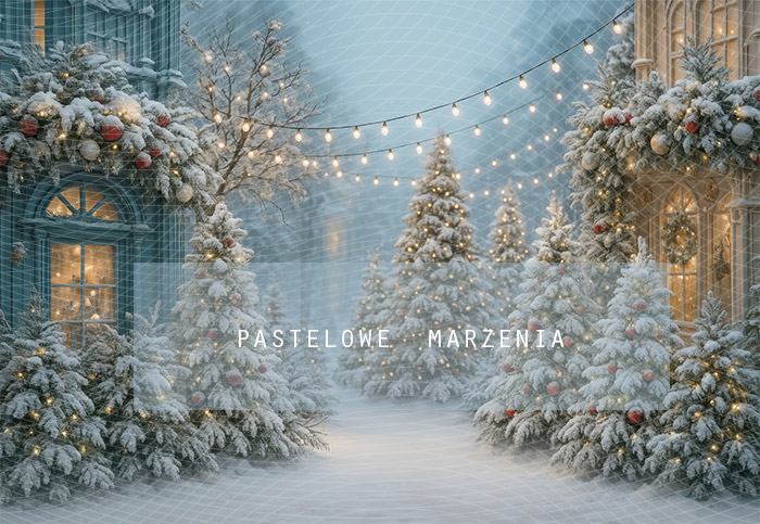 Fabric photographic background from the Christmas category, Crop 290x200 cm