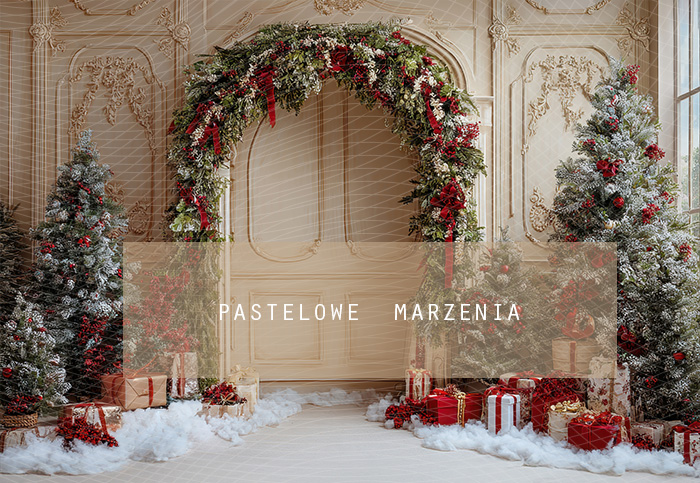 Fabric photographic background from the Christmas category, Crop 290x200 cm