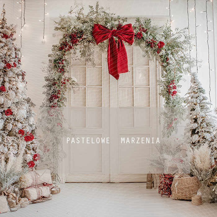 Fabric photographic background from the Christmas category, Crop 250x250 cm