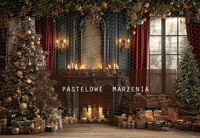 Fabric photographic background from the Christmas category, Crop 290x200 cm
