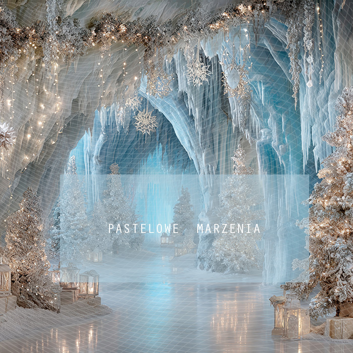 Fabric photographic background from the Christmas category, Crop 250x250 cm
