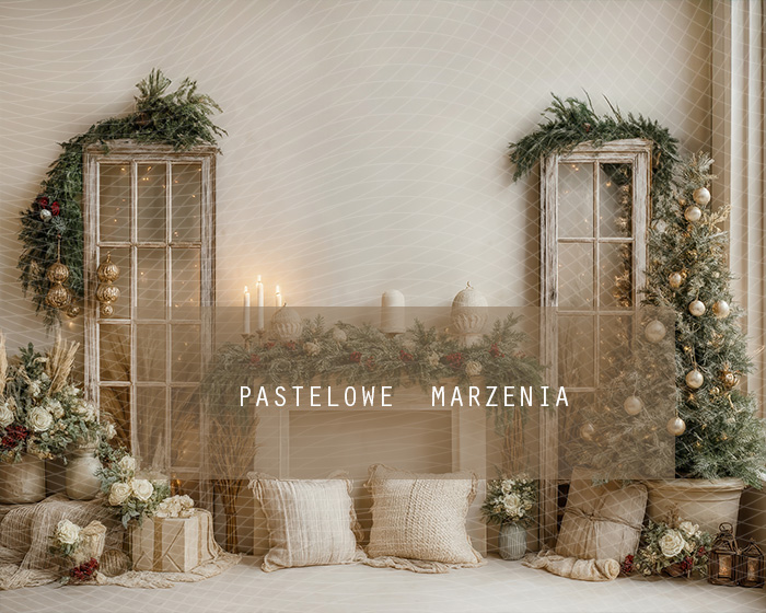 Tło fotograficzne materiałowe z kategorii Boże Narodzenie, Kadr 250x200 cm