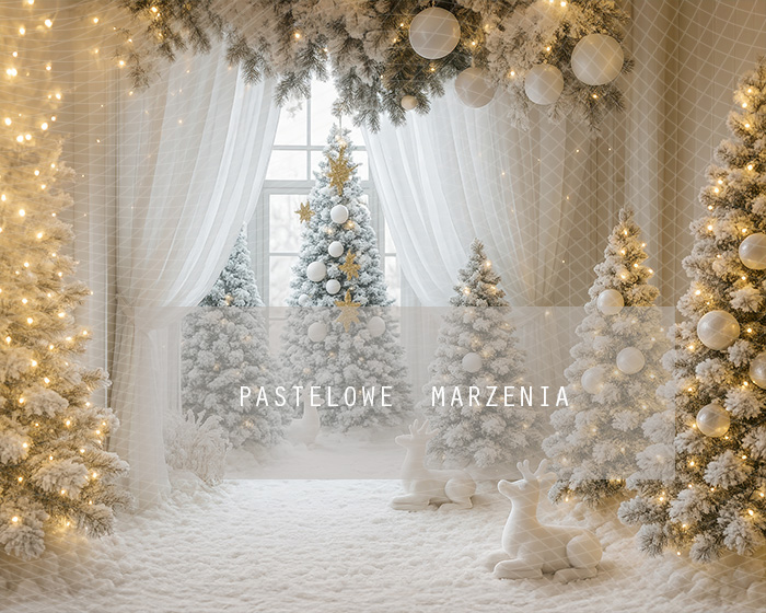 Fabric photographic background from the Christmas category, Crop 250x200 cm