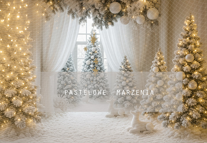 Fabric photographic background from the Christmas category, Crop 290x200 cm