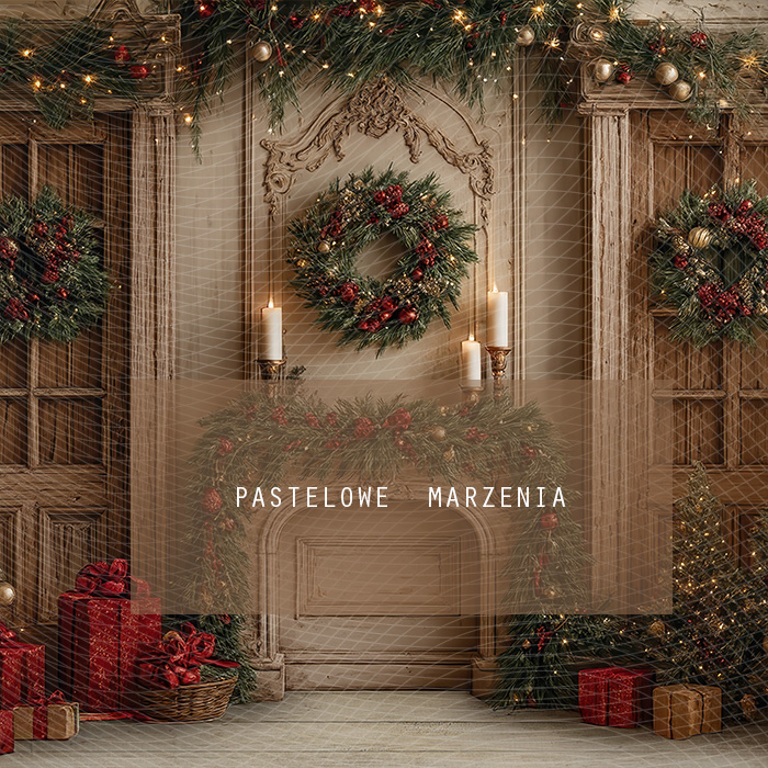 Tło fotograficzne materiałowe z kategorii Boże Narodzenie, Kadr 250x250 cm