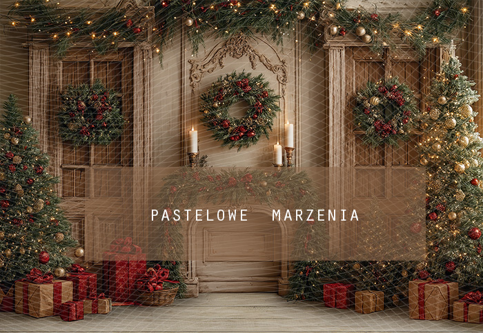 Tło fotograficzne materiałowe z kategorii Boże Narodzenie, Kadr 290x200 cm
