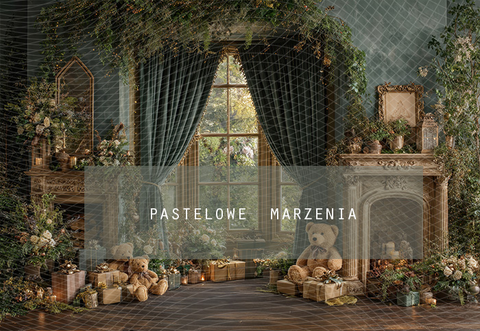 Tło fotograficzne materiałowe z kategorii Boże Narodzenie, Kadr 290x200 cm