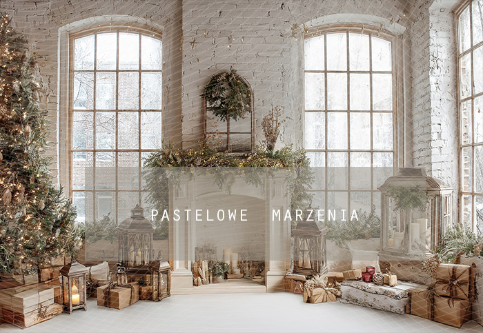 Tło fotograficzne materiałowe z kategorii Boże Narodzenie, Kadr 290x200 cm