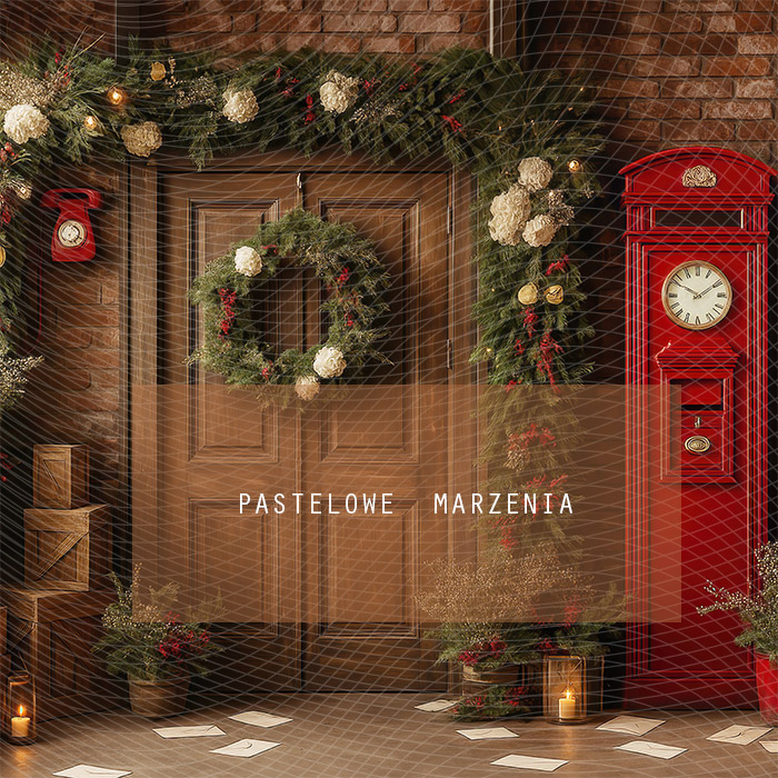 Tło fotograficzne materiałowe z kategorii Boże Narodzenie, Kadr 250x250 cm