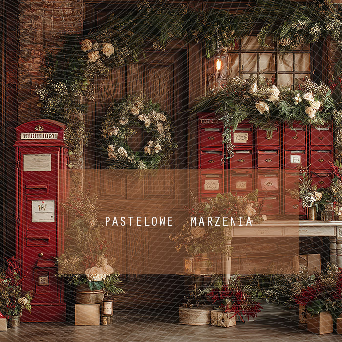 Tło fotograficzne materiałowe z kategorii Boże Narodzenie, Kadr 250x250 cm