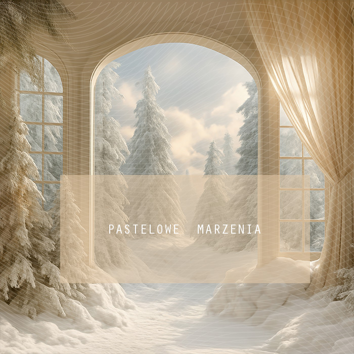 Fabric photographic background from the Christmas category, Crop 250x250 cm