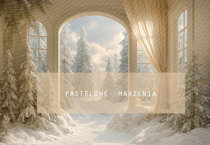 Fabric photographic background from the Christmas category, Crop 290x200 cm
