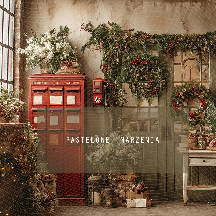 Tło fotograficzne materiałowe z kategorii Boże Narodzenie, Kadr 250x250 cm