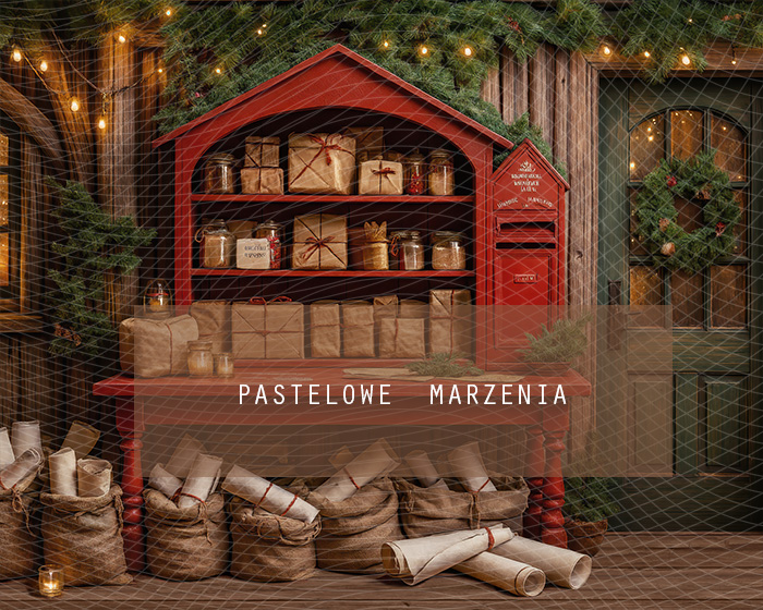 Fabric photographic background from the Christmas category, Crop 250x200 cm