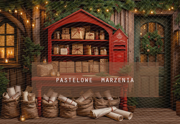 Fabric photographic background from the Christmas category, Crop 290x200 cm