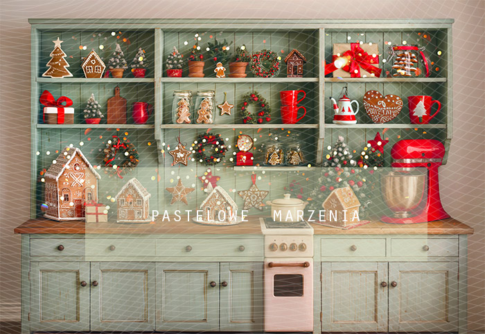Fabric photographic background from the Christmas category, Crop 290x200 cm