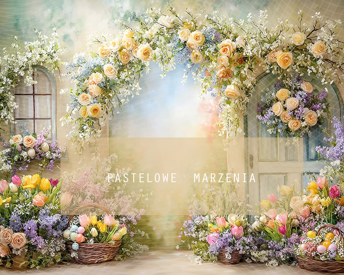 Tło fotograficzne materiałowe z kategorii Wiosna, Kadr 250x200 cm