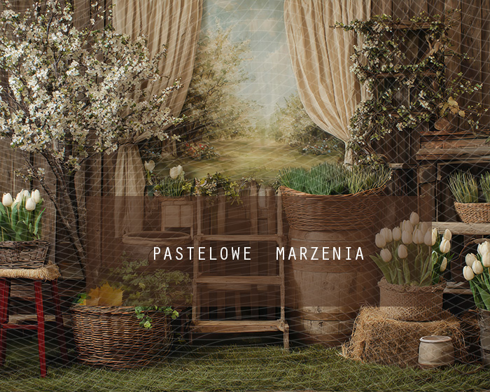 Tło fotograficzne materiałowe z kategorii Wiosna, Kadr 250x200 cm