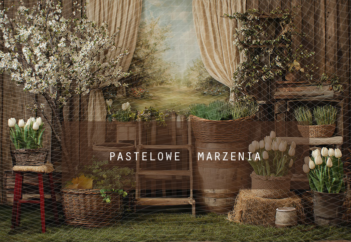 Tło fotograficzne materiałowe z kategorii Wiosna, Kadr 290x200 cm