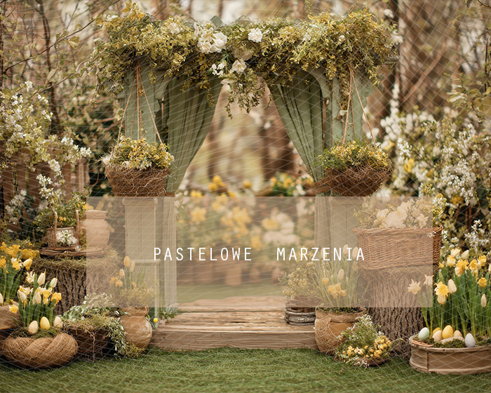 Tło fotograficzne materiałowe z kategorii Wiosna, Kadr 250x200 cm