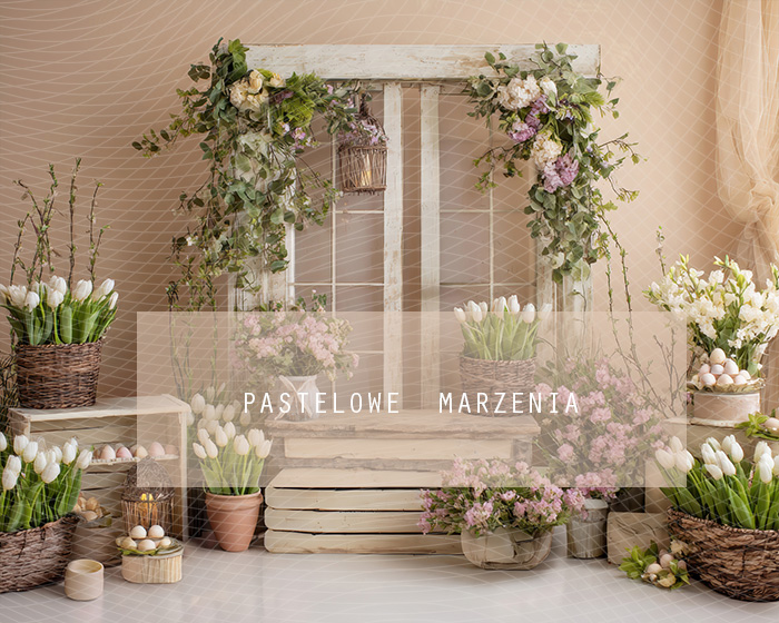 Tło fotograficzne materiałowe z kategorii Wiosna, Kadr 250x200 cm